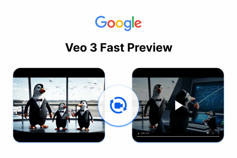 Veo 3 Fast preview
