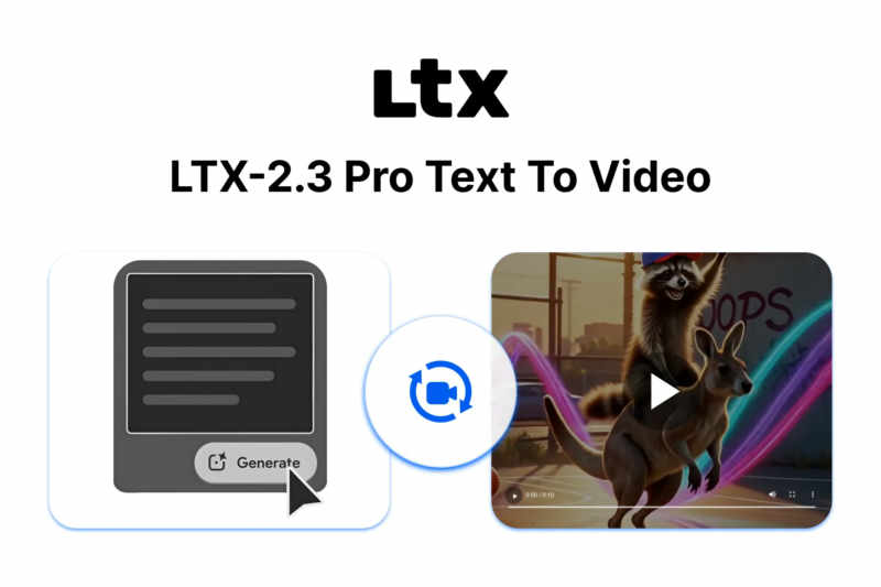LTX 2.3 Pro Text To Video 