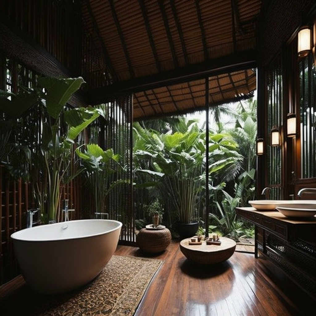 Indonesian style interior design