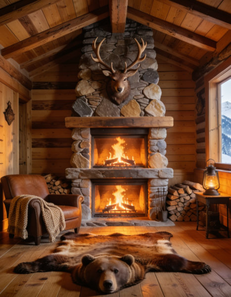 alpine chalet interior - v1.0