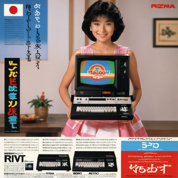 Capture the 1980s Japanese Advertising Style - v1.0