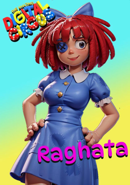 Ragatha (The Amazing Digital Circus) | XL PONY | SD 1.5 | by YeiyeiArt - SD 1.5