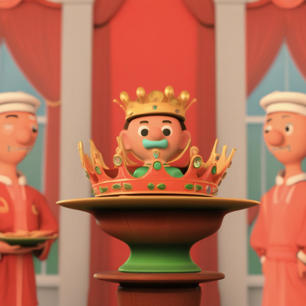 Fairy Cartoon_Gulliver in Laputa - V1