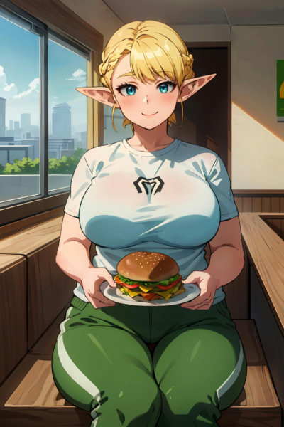 (SD 1.5 and Pony XL) Erufuda (Elfuda) | Elf-san wa Yaserarenai LoRa - SD 1.5 v1.0