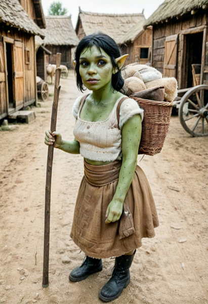 BASKET-PACK SDXL Medieval Style Backpack - V1