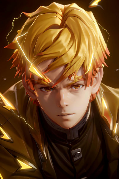 Demon Slayer Characters/ - Zenitsu Agatsuma v1.0