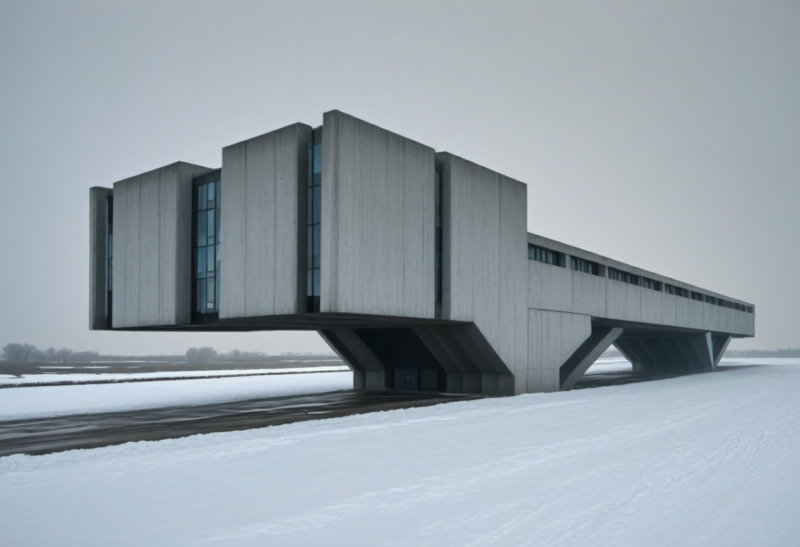 Brutalist Boxy (Buildings) (SDXL) (AD) - v1.0