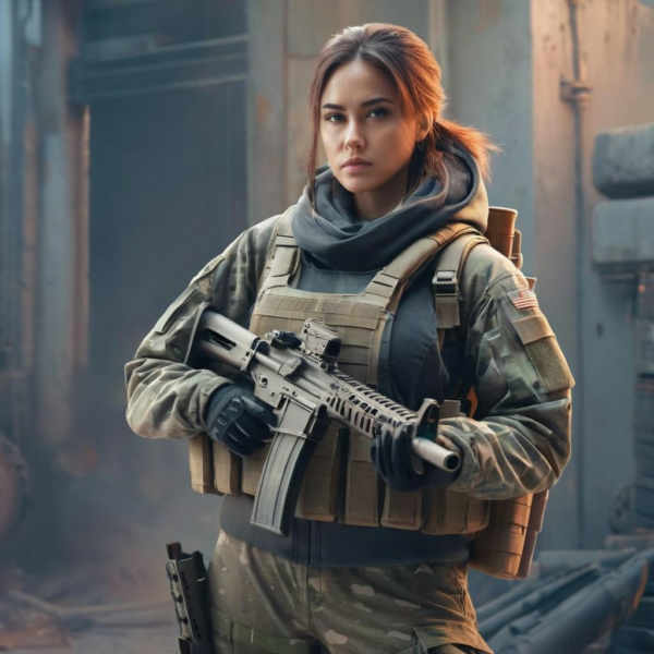 Girls With Guns (cinematic style) XL + F1D - Action Girls xl v1.0