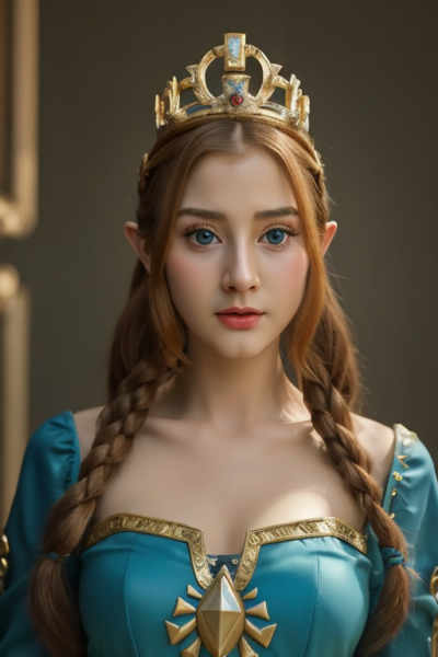 Cute Girl with cleft chin - Ghebi