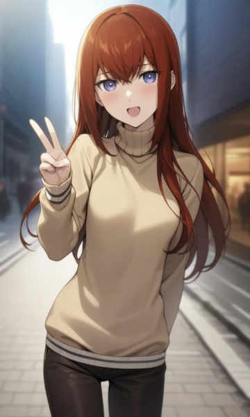 Makise Kurisu - (Steins;Gate) XL / Pony / Illustrious - XL-V2