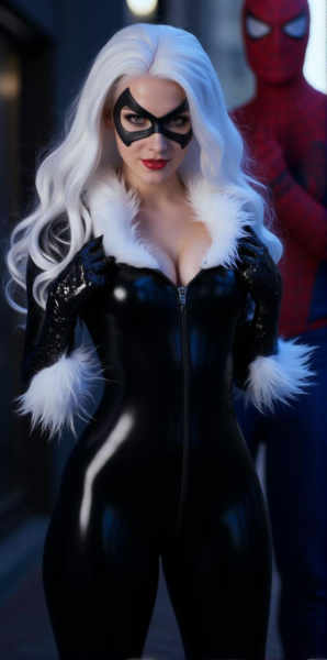 Black Cat / Felicia Hardy - Flux1.D & SDXL Realistic & Comics - v1.0 Flux1.D