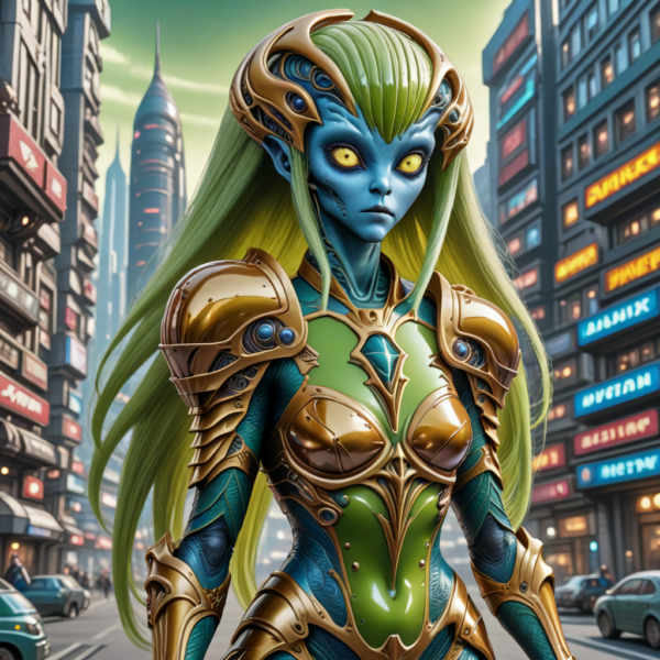 Alien girl (SDXL/Illustrious) - SDXL