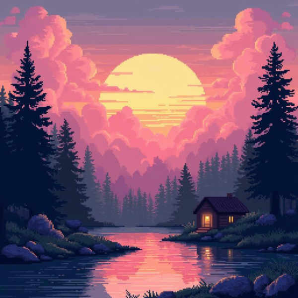Pixel Art Illustrations FLUX - V1 - Illustrative shaded