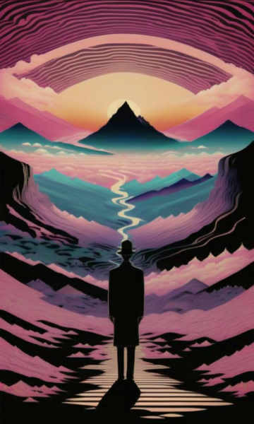 Psychedelic Noir - SDXL