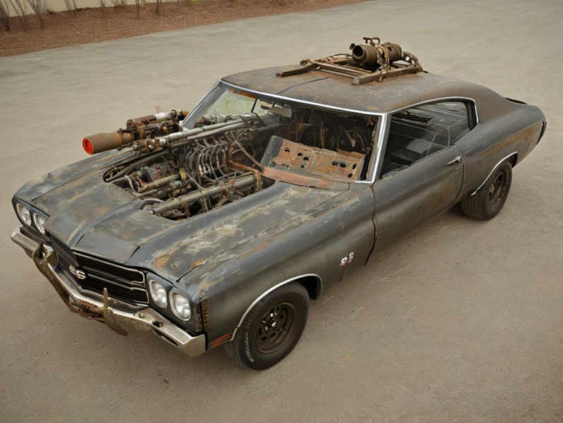1970 Chevelle SS (Chevrolet Malibu) - SDXL v1.0