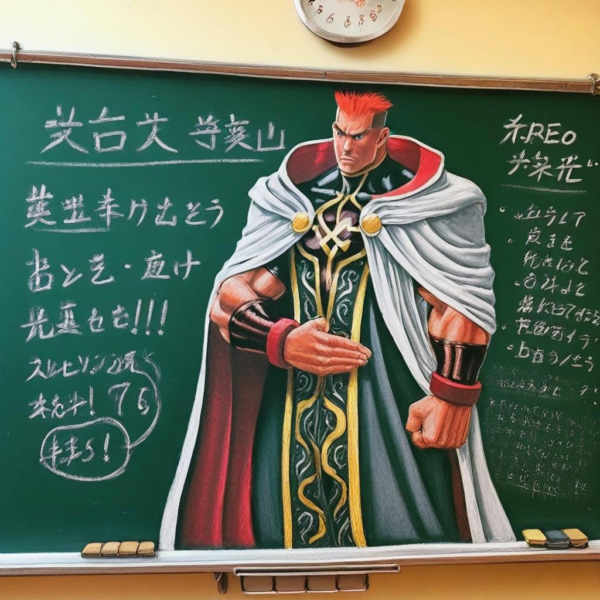 Chalkboard art / Blackboard art ( ) | IL SDXL - Animagine