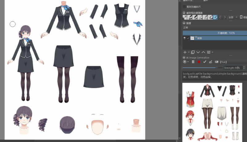 flux LIVE2D Virtual Avatar Quick Creation - LIVE2D -vroid - v1.0