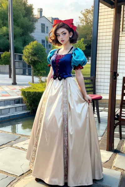Vintage Snow White Dress - v1.0