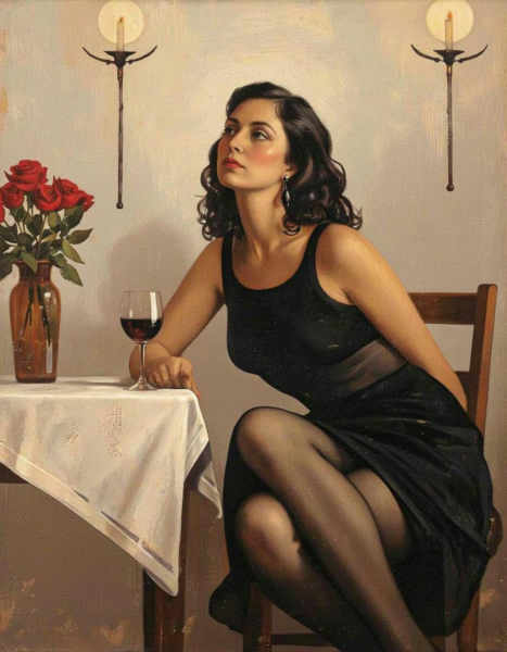 Jack Vettriano - V1