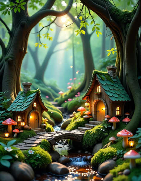 miniature fairy village - v1.0