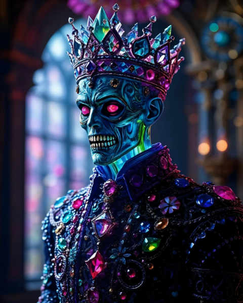 The Elegant Terrors Clothing Set: Neo Glow Specter - Neo Glow Specter