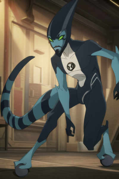 XLR8 -- Ben 10 (chaquetrix support) Illust + 1.5 - A