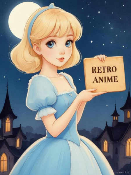 Retro Anime - CE - V01a - XL