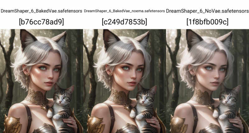 DreamShaper - 6 no vae