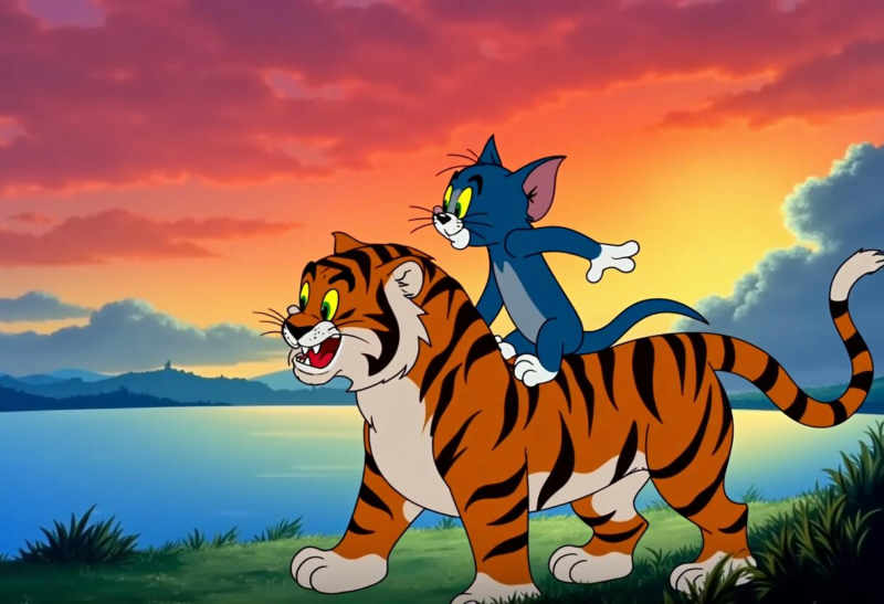 Tom and Jerry style - flux_v1