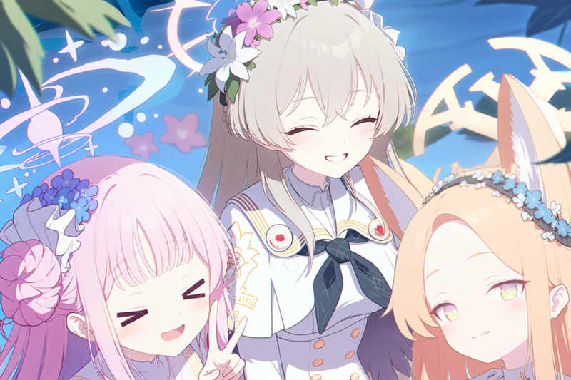 Bluearchive Key Visual (hennnachoco face XL) - v1.0