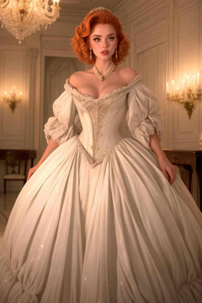 Christine's Baroque Gown | Man In the Iron Mask (1997) - SD15