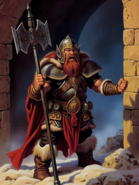 Vintage DnD Style Flux - V1