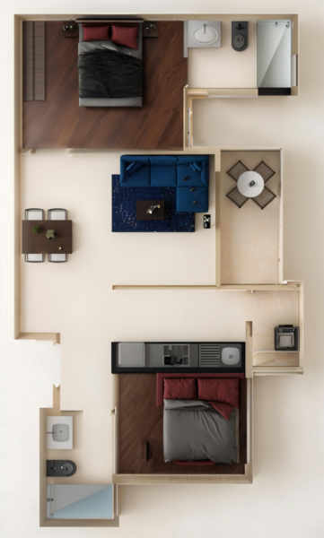 3D Floorplan Flux - v1.0