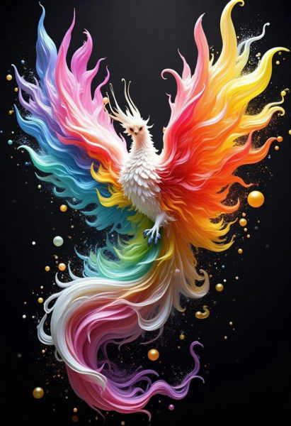 DL_Color Fluid Art_Fantasy Creature Generation - v1.0