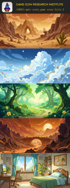 gmic scene_game scene Style 2 - v1.0