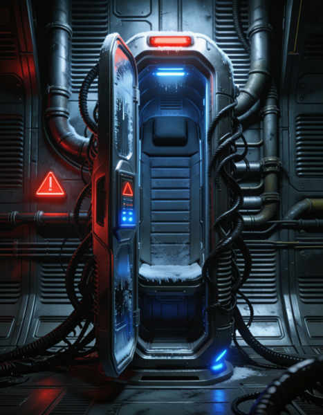 futuristic stasis pod - v1.0