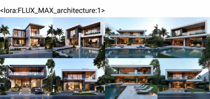 FLUX Modern High Quality VIP Villas - MAX up the details