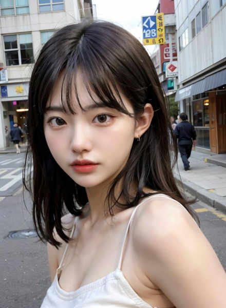 Korean cute girl like - eunji - V6