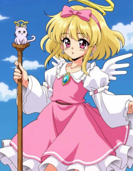 90s Retro Anime for FLUX - v1.0