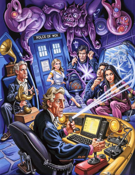 Josh Kirby Style - FLUX