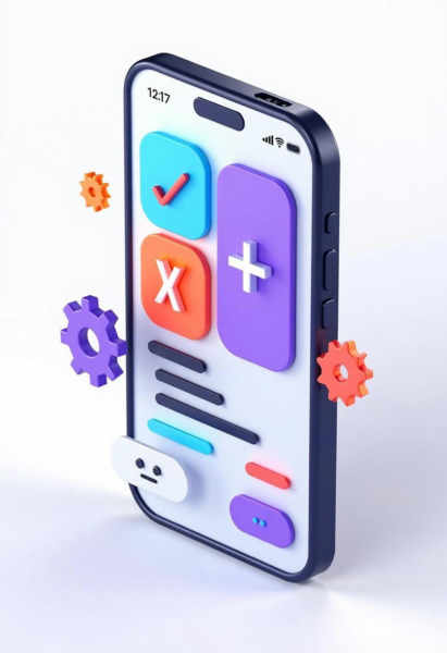 Tech Vibrant 3D style | render | glass - v1.0