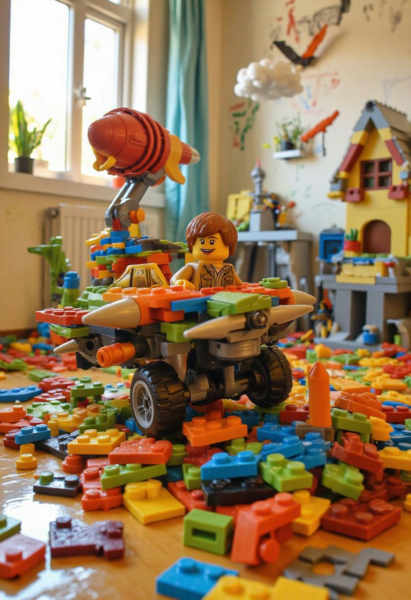 Unfazed lego style - Flux v1.0