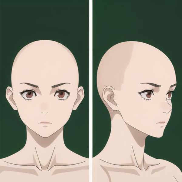 XL Face Turn, Multi-View, Turnaround, Model Sheet, Character Design - SD1