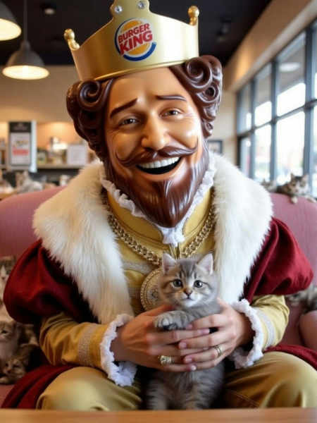 Burger King Mascot - Flux - Flux