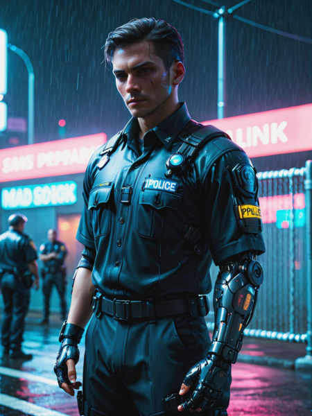 Neon Cyberpunk - Cyberware SDXL - SDXL v2 - Cyberarms