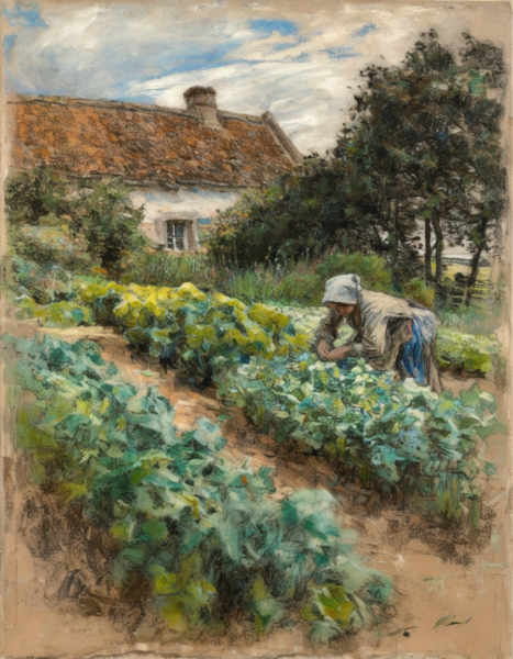 Leon Augustin Lhermitte Style XL Nr 1 - v1.0