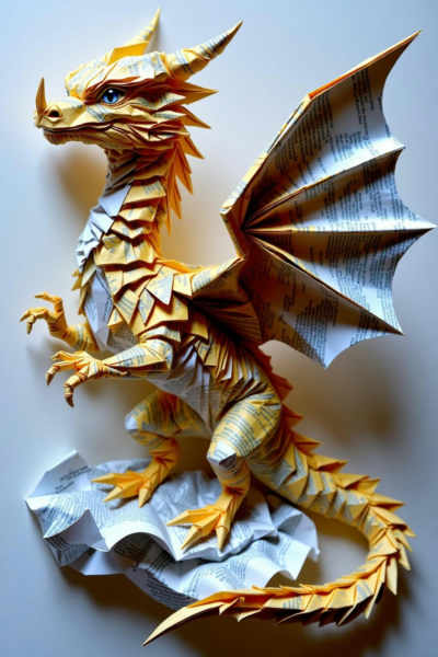 A_Paper Art Origami Creation_Origami Image Generation - v1.0