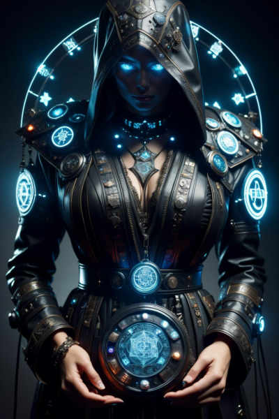 Neon Cyberpunk - Techno-Mages FLUX, SDXL & SD1.5 - SD1.5 v1