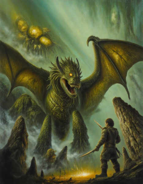 Painting Art Styles - Bob Eggleton