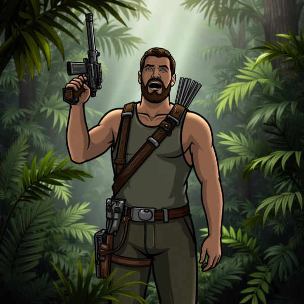 Archer style flux lora - v1.0